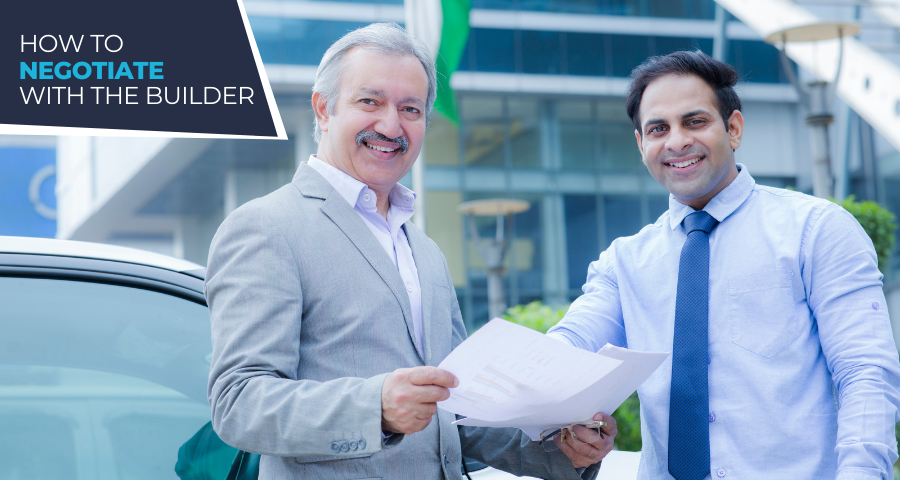 How to negotiate with the builder